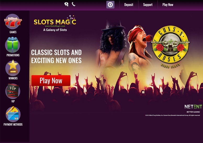 Screenshot of Slotsmagic