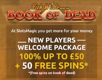 Slots Magic welcome bonus