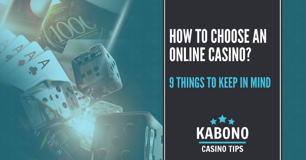 How to choose an online casino