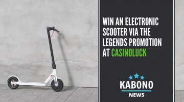 Win an Electronic Scooter at CasinoLuck