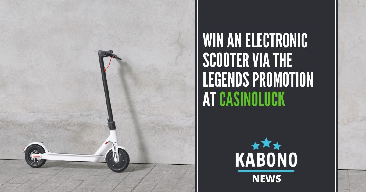 Win an Electronic Scooter at CasinoLuck