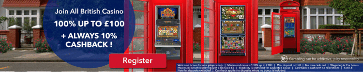 All British Casino - Welcome Bonus