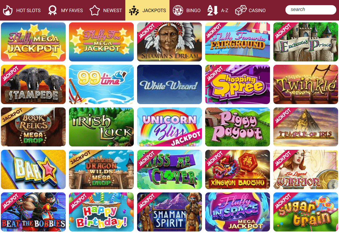 Online Casino London game selection