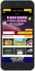Plush Casino on Mobile Device