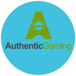 Round Authentic Gaming Logo