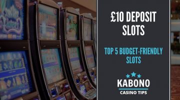 £10 deposit slots featured image