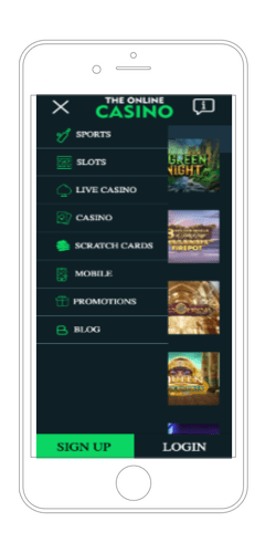 theonlinecasino mobile casino phone