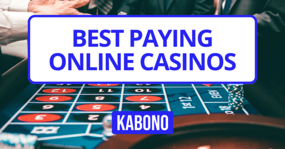 Image with the text "Best Paying Online Casinos"