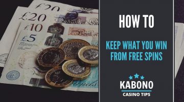 How to keep what you win from free spins