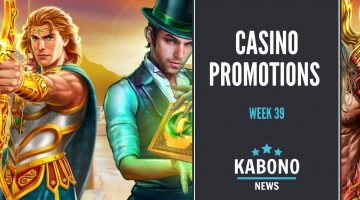 Kabono news, casino promotions week 39 cover photo