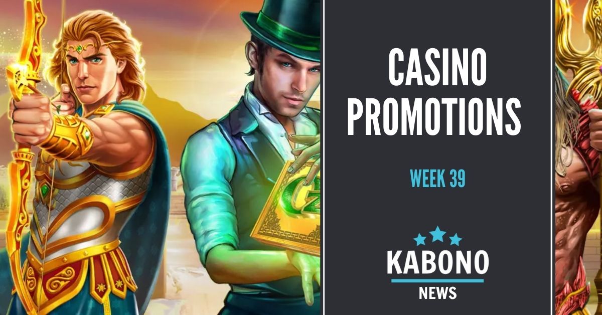 Kabono news, casino promotions week 39 cover photo