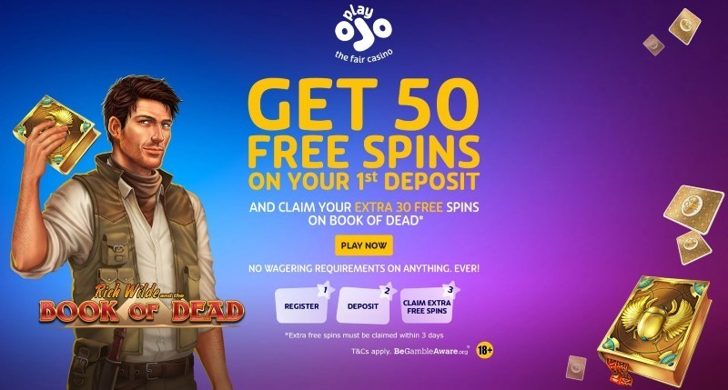 playojo free spins no deposit