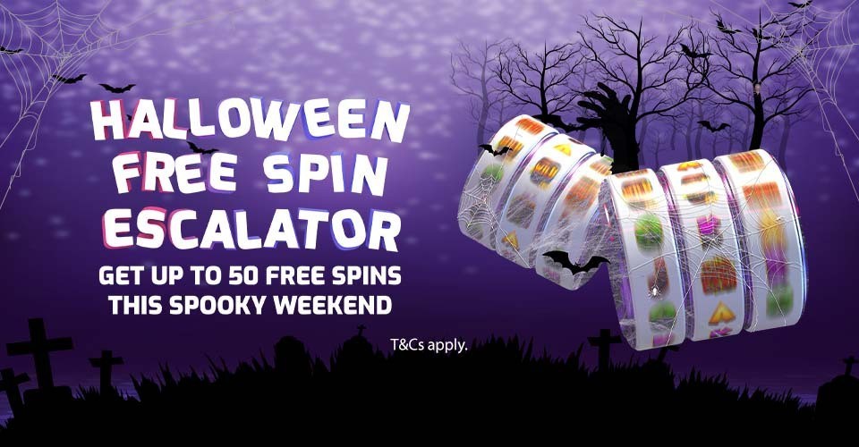 Betfred Halloween free spins escalator