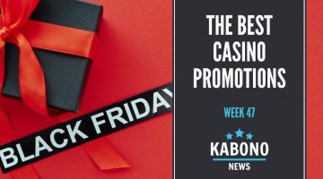 Artwork for casino promotions week 47 with black friday