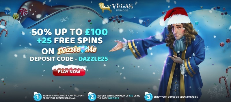 Vegas Paradise exclusive bonus