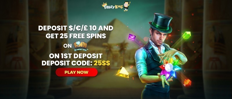 Fruity King welcome bonus