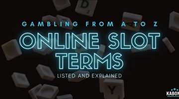 Online slot terminology