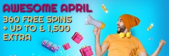 Awesome April banner