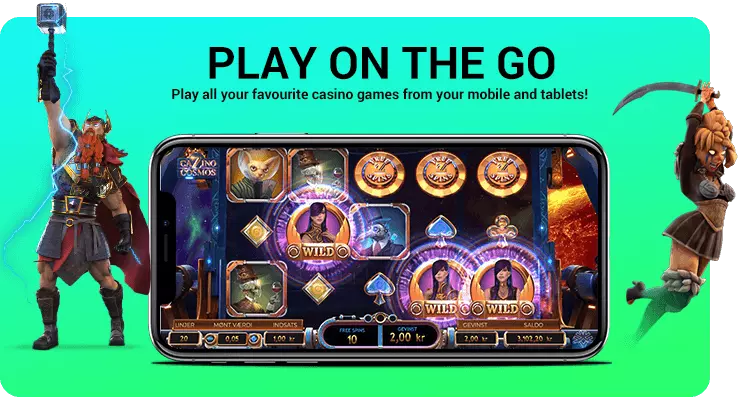 play on the go with Swift mobile casino