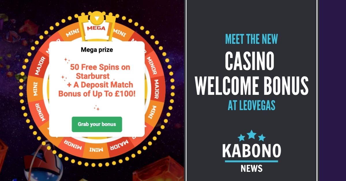 New LeoVegas welcome bonus for UK casino players