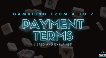 Casino payment terms