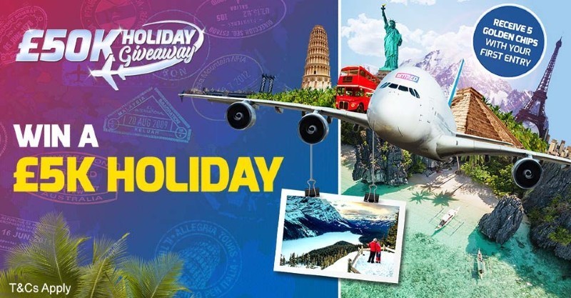 Holiday Giveaway at Betfred casino