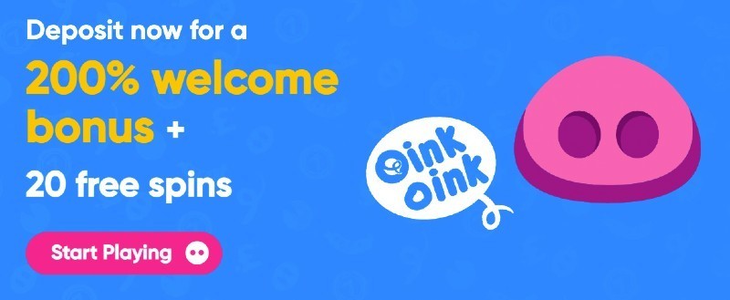 Oink Bingo welcome bonus