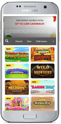 Spin Slots casino on mobile