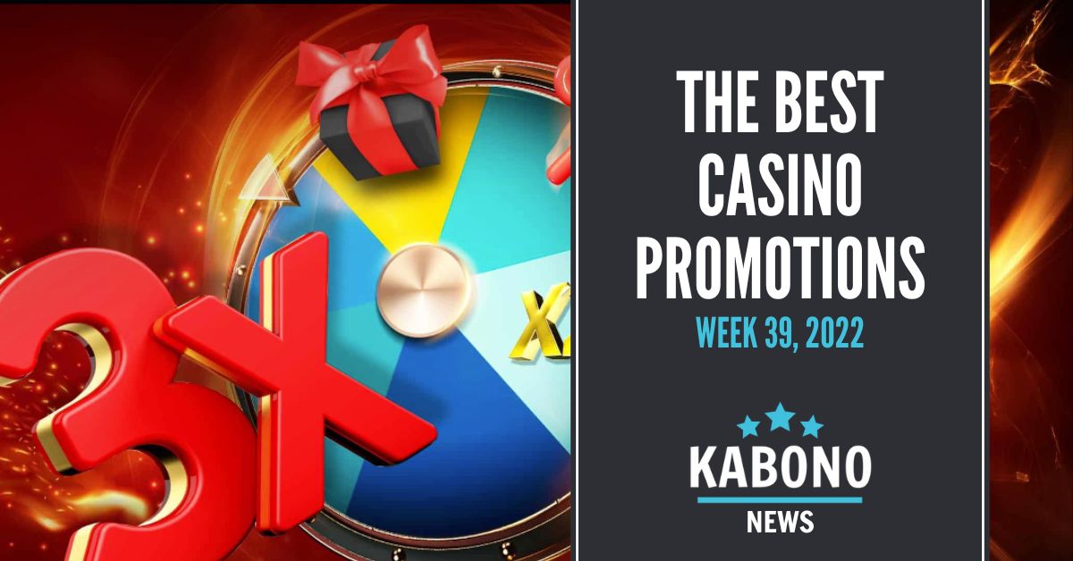 Best casino promotions week 39, 2022