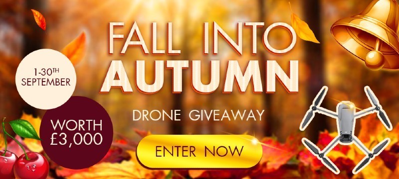 Fall into autumn drone giveaway