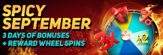 Spicy September promotion