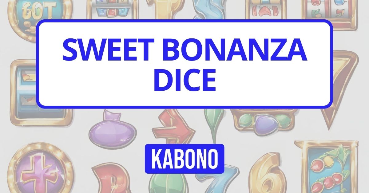 Interface of the Sweet Bonanza Dice game showing bet controls and virtual dice.