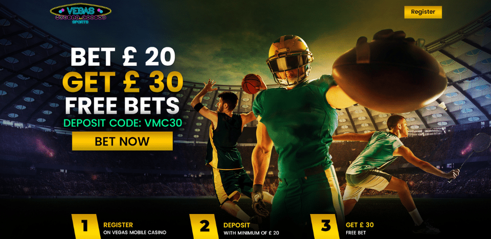 Vegas Mobile Casino Sports Offer