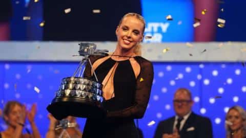 The winner of SPOTY 2024: Keely Hodgkinson