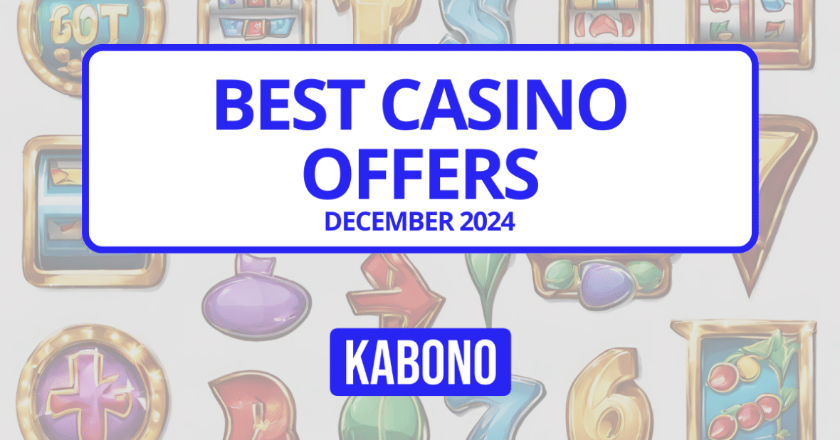 Image with the text "Best Casino Offers December 2024"