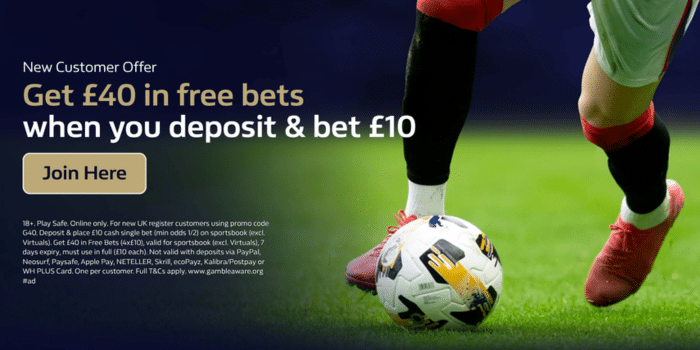 William Hill Sport Welcome offer