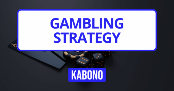 Image with the text "Gambling Strategy"