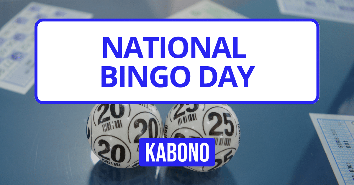 Image with the text "National Bingo Day"